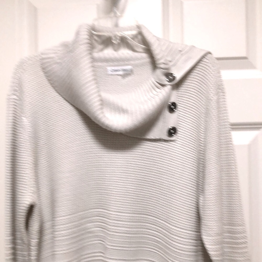 Calvin Klein gorgeous sweater Sz LG.